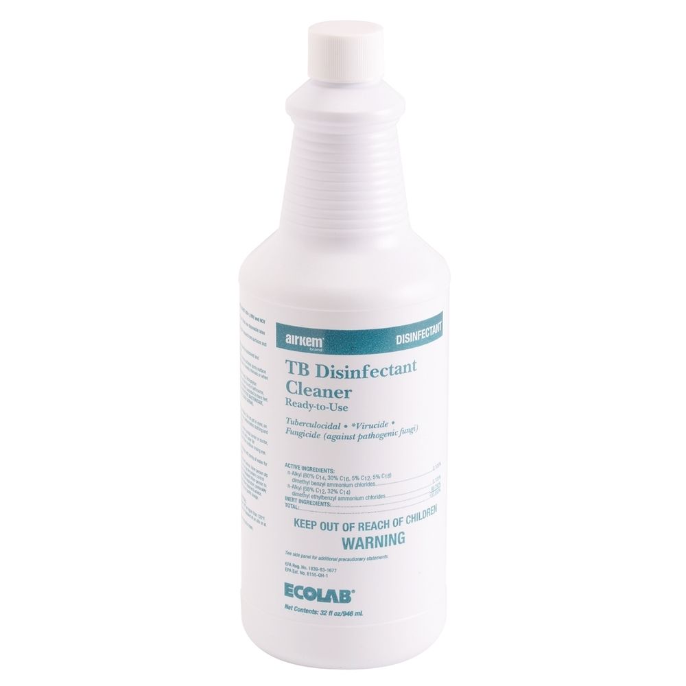 GuestSupply US Ecolab® TB Disinfectant Cleaner, 32oz, 6143556
